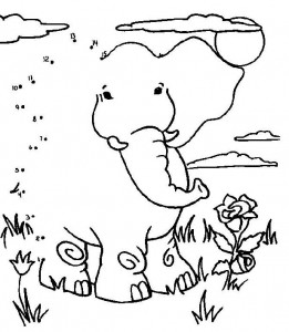 dot-to-dot-elephant